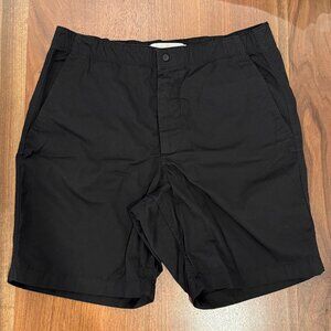 Norse Projects - Ezra Light Twill Shorts - Black - Small - BNWOT